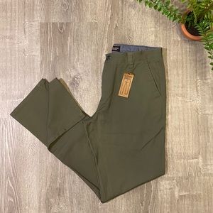 NWT Adam Levine Military Green engineer pant 32